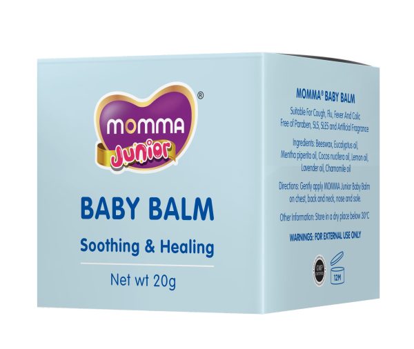 MOMMA® Junior Baby Balm (Batuk, Selesema, Kembung, Demam)