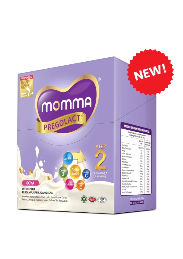 MOMMA® Pregolact® Perisa Soya