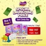 MOMMA® Pregolact® Perisa Soya - Set Cinta Ibu